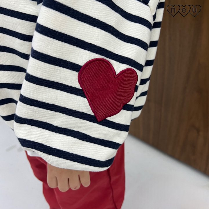 Neu - Korean Baby Fashion - #babyfashion - Heart Bread Sweatshirt - 11