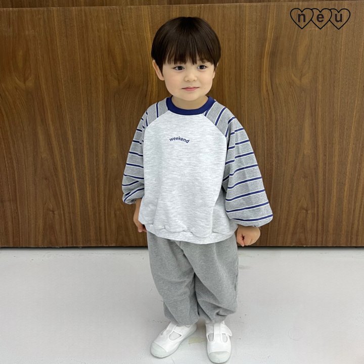 Neu - Korean Baby Fashion - #babyfashion - Horizontal Jogger Pants - 6