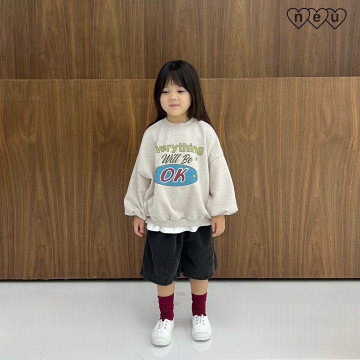 Neu - Korean Baby Fashion - #babyfever - OK Sweatshirt - 8