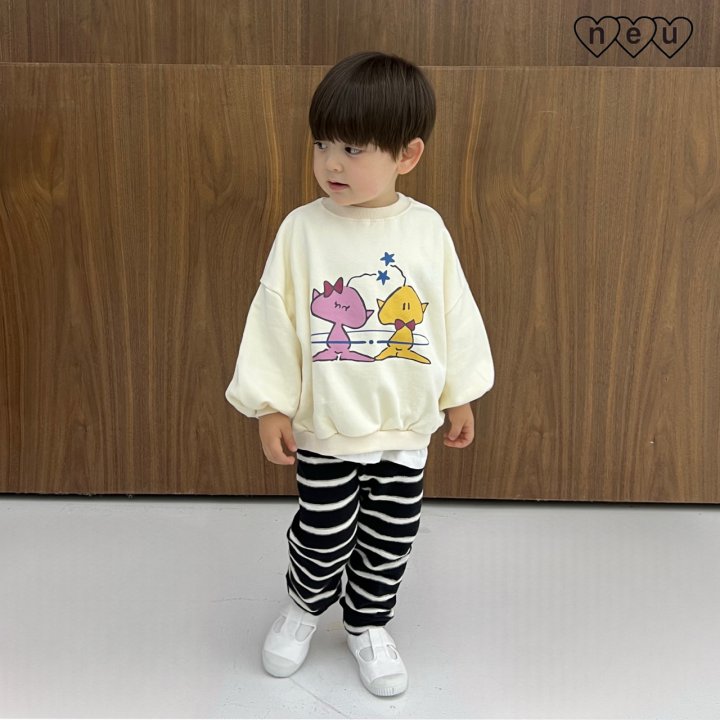 Neu - Korean Baby Fashion - #babygirlfashion - Dreamy Sweatshirt - 7