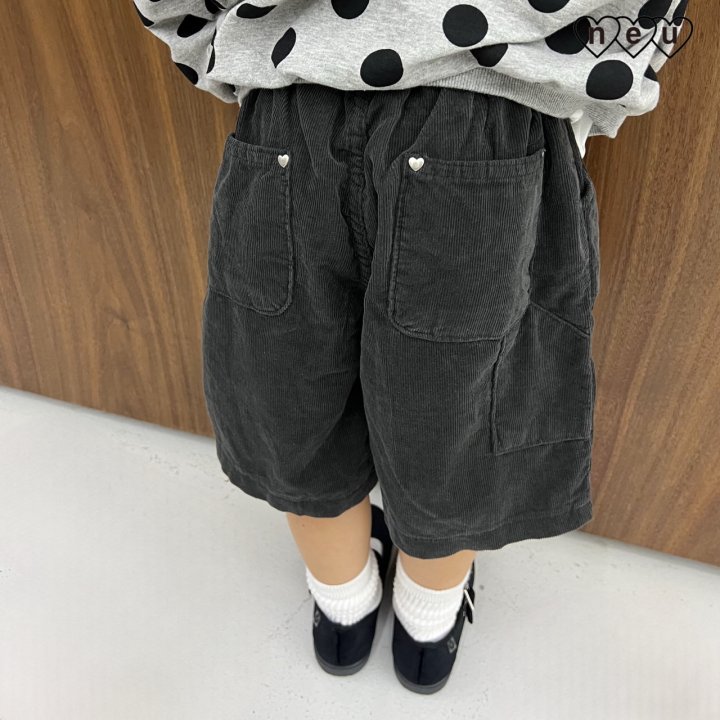Neu - Korean Baby Fashion - #babyfever - Corduroy Carpenter Pants - 4
