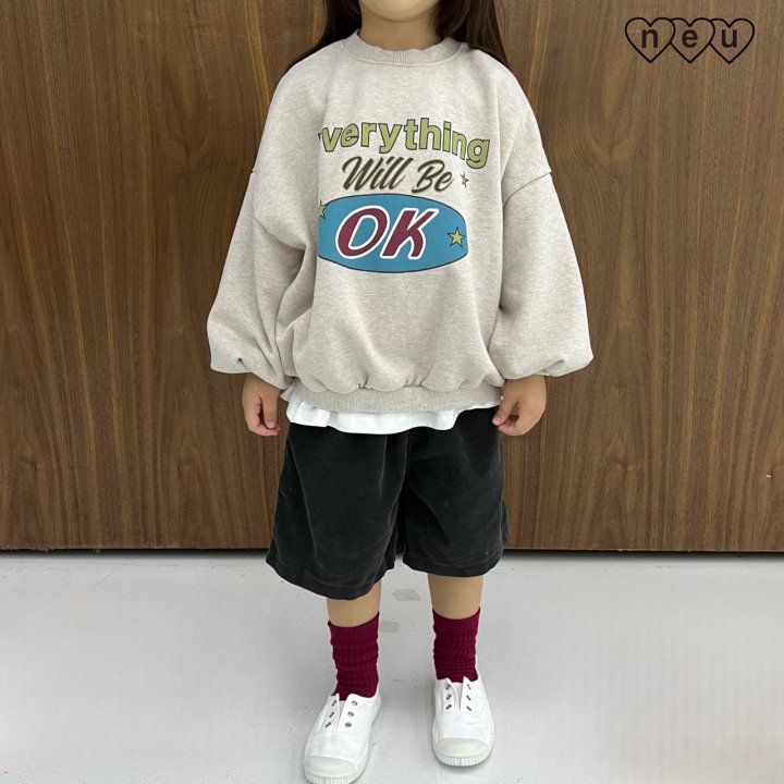 Neu - Korean Baby Fashion - #babylifestyle - OK Sweatshirt - 10