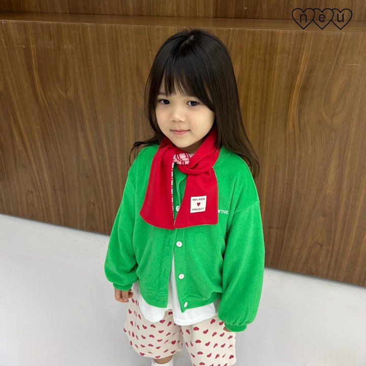 Neu - Korean Baby Fashion - #babylifestyle - Terry Muffler - 7