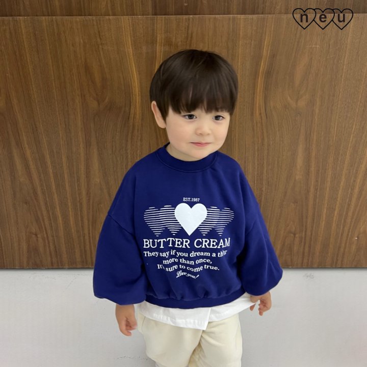 Neu - Korean Baby Fashion - #babylifestyle - Butter Cream Sweatshirt - 5