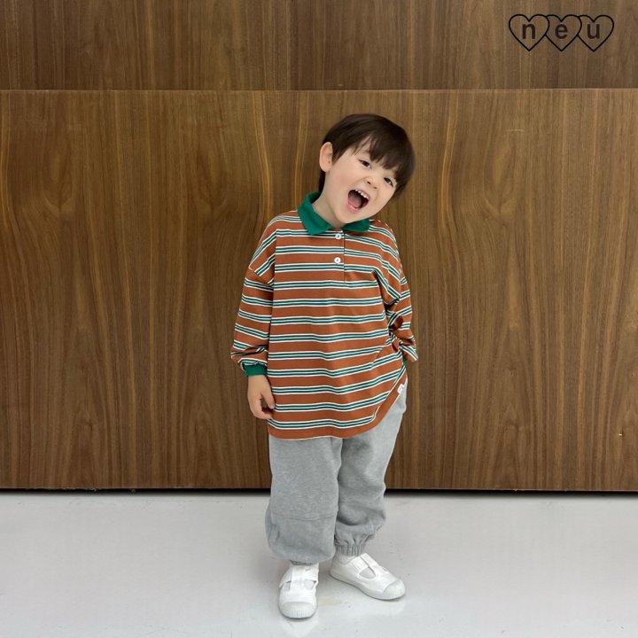 Neu - Korean Baby Fashion - #babylifestyle - Multi Rugby Tee - 10