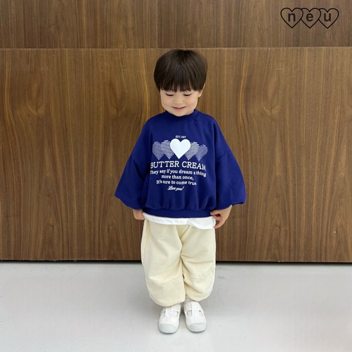 Neu - Korean Baby Fashion - #babyoninstagram - Butter Cream Sweatshirt - 6