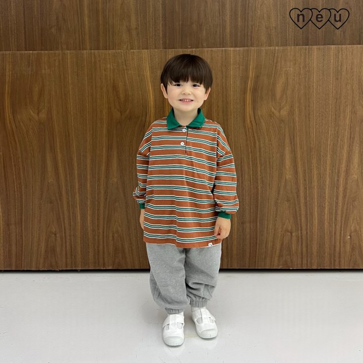 Neu - Korean Baby Fashion - #babyoninstagram - Multi Rugby Tee - 11