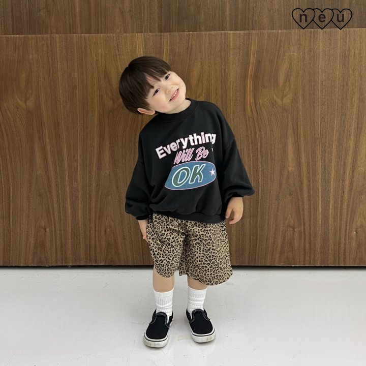 Neu - Korean Baby Fashion - #babyootd - OK Sweatshirt - 12