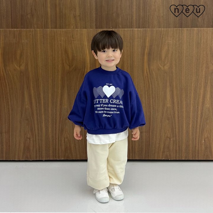 Neu - Korean Baby Fashion - #babyootd - Butter Cream Sweatshirt - 7