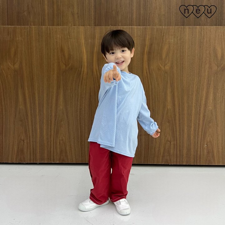 Neu - Korean Baby Fashion - #babyoutfit - Dot Tee - 4