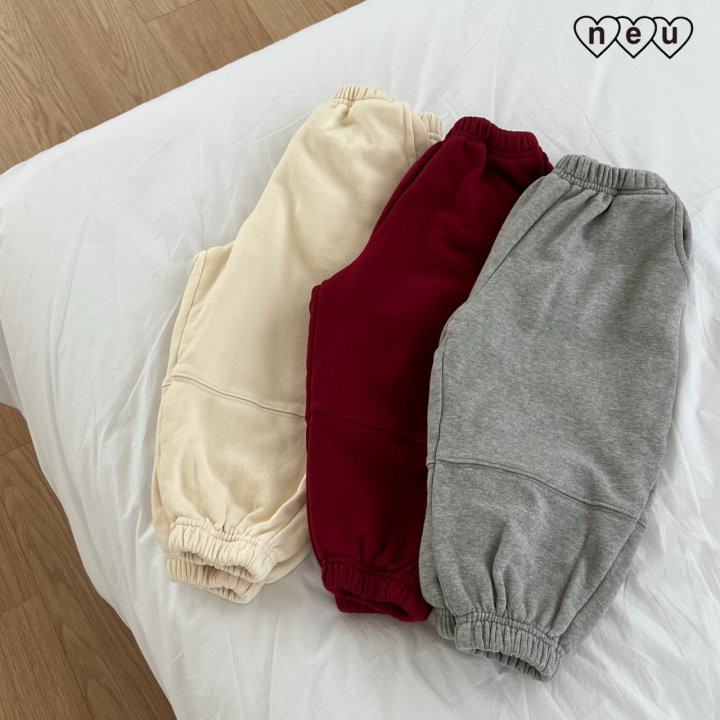 Neu - Korean Baby Fashion - #onlinebabyshop - Horizontal Jogger Pants