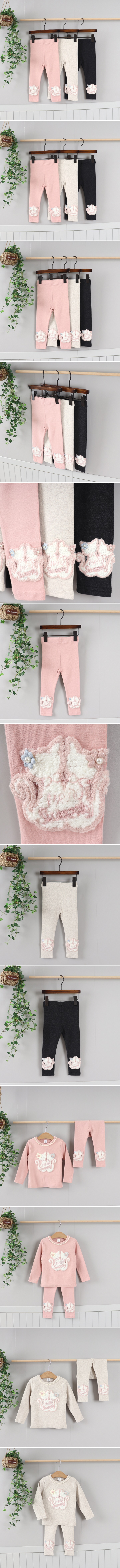 New Pierrot - Korean Children Fashion - #childrensboutique - Twin Cat Leggings