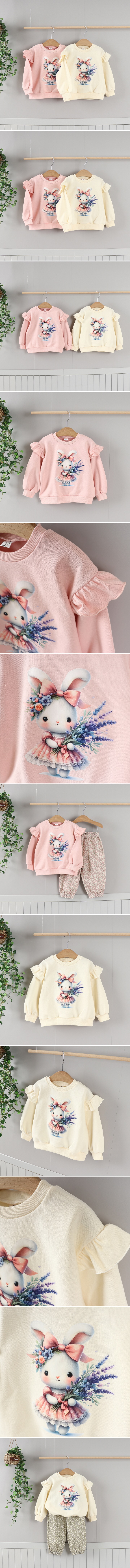 New Pierrot - Korean Children Fashion - #kidsstore - Bunny Frill Tee