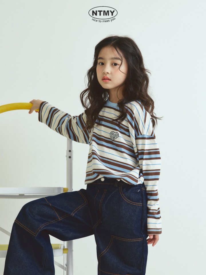 Nice To Meet You - Korean Children Fashion - #Kfashion4kids - Ricky Stripe Tee - 11