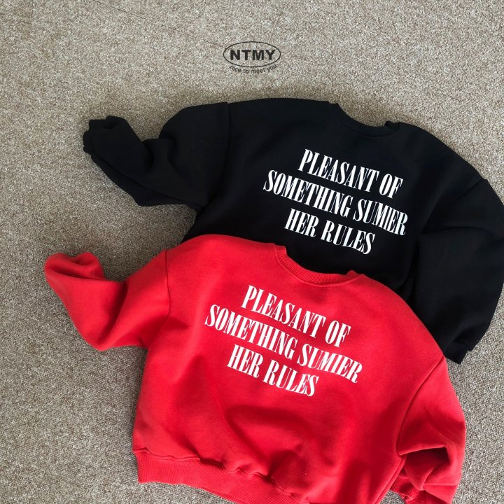 Nice To Meet You - Korean Children Fashion - #Kfashion4kids - Something Sweatshirt - 3