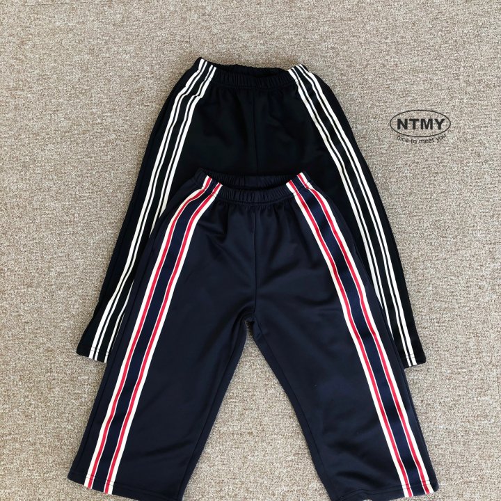 Nice To Meet You - Korean Children Fashion - #Kfashion4kids - Monotrack Pants - 5