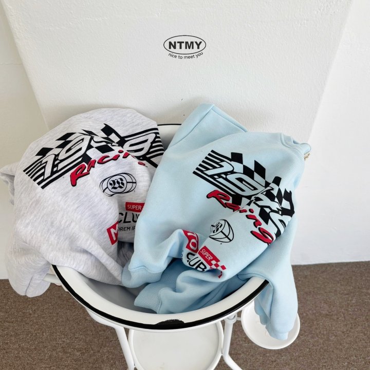 Nice To Meet You - Korean Children Fashion - #childofig - 1948 Racing Sweatshirt - 7