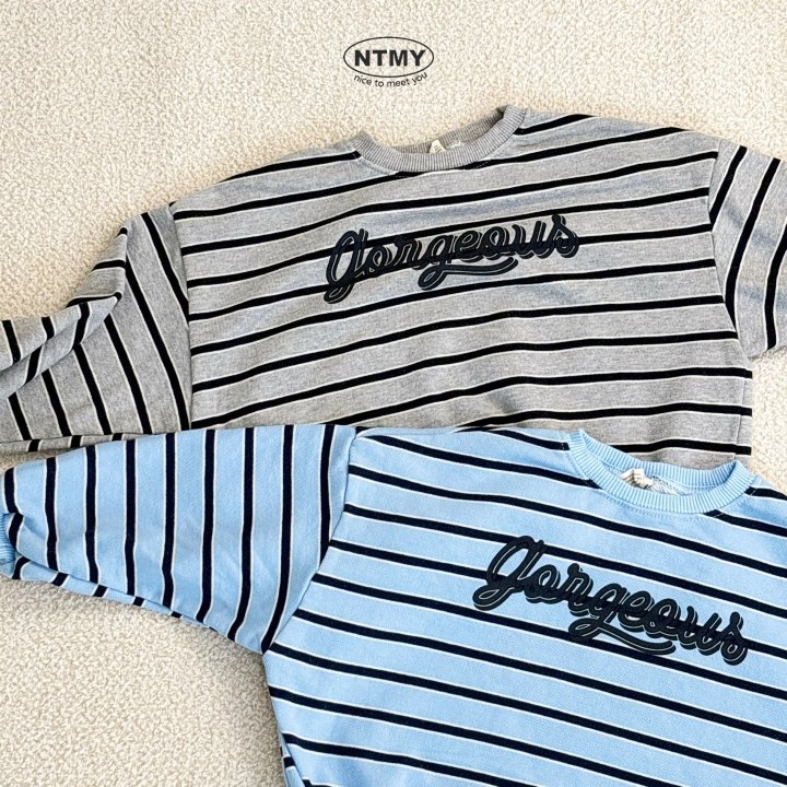 Nice To Meet You - Korean Children Fashion - #childofig - Gogo ST Sweatshirt - 6