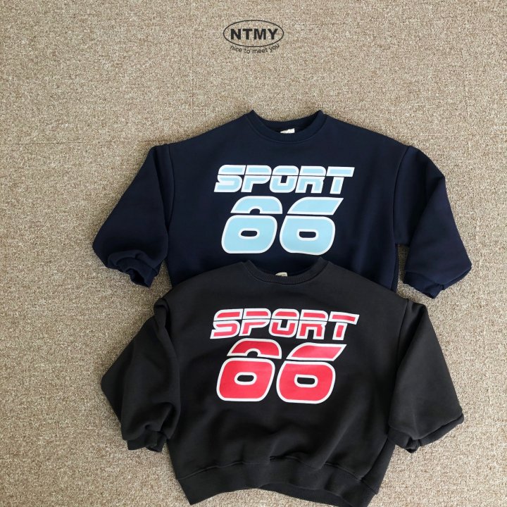 Nice To Meet You - Korean Children Fashion - #childofig - 66 Sports Sweatshirt