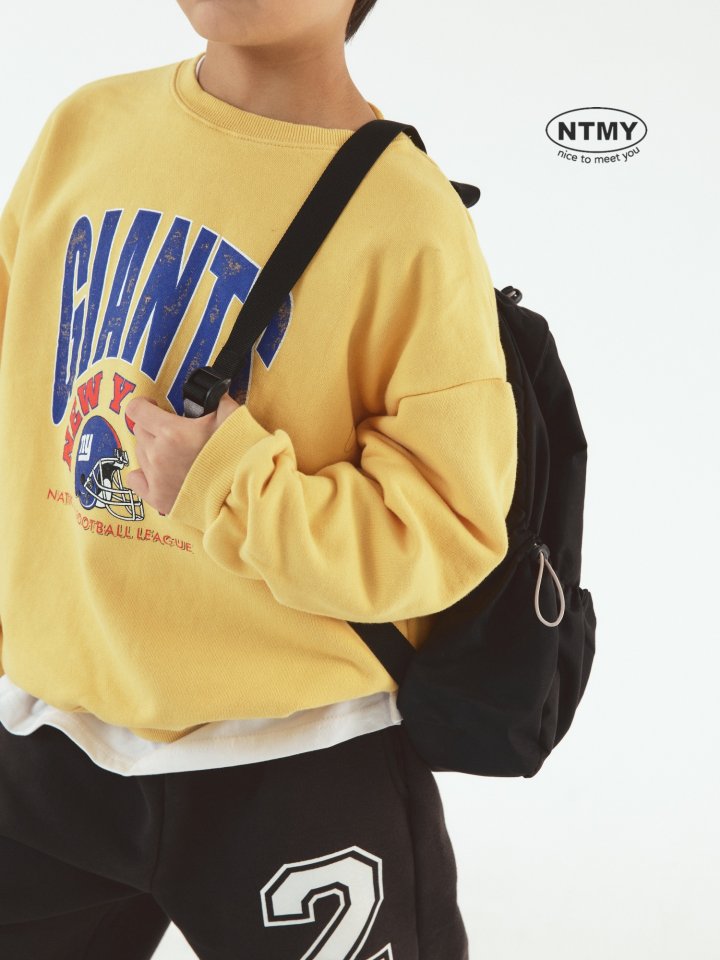 Nice To Meet You - Korean Children Fashion - #childofig - League Sweatshirt - 12