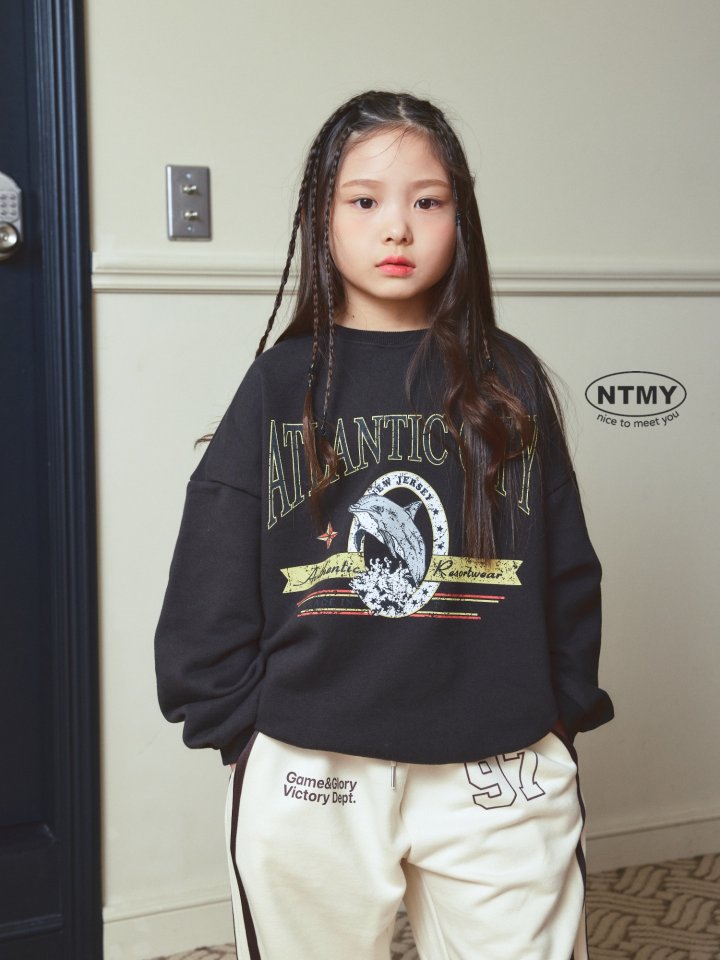 Nice To Meet You - Korean Children Fashion - #childofig - Atlan Sweatshirt - 12