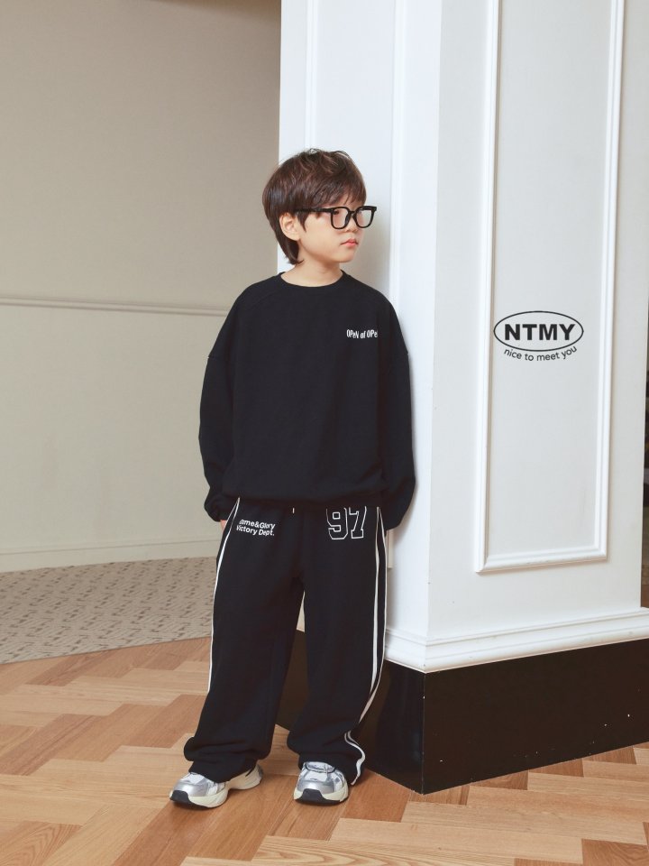 Nice To Meet You - Korean Children Fashion - #childrensboutique - Open-Cut Sweatshirt - 12