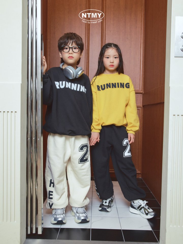 Nice To Meet You - Korean Children Fashion - #childrensboutique - Running Sweatshirt - 11