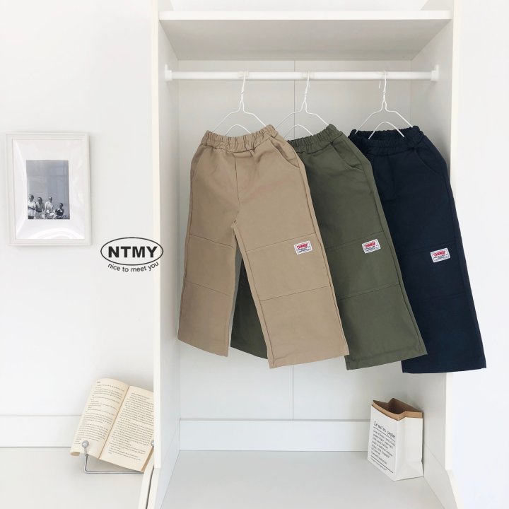 Nice To Meet You - Korean Children Fashion - #childrensboutique - Twill Change Pants - 9