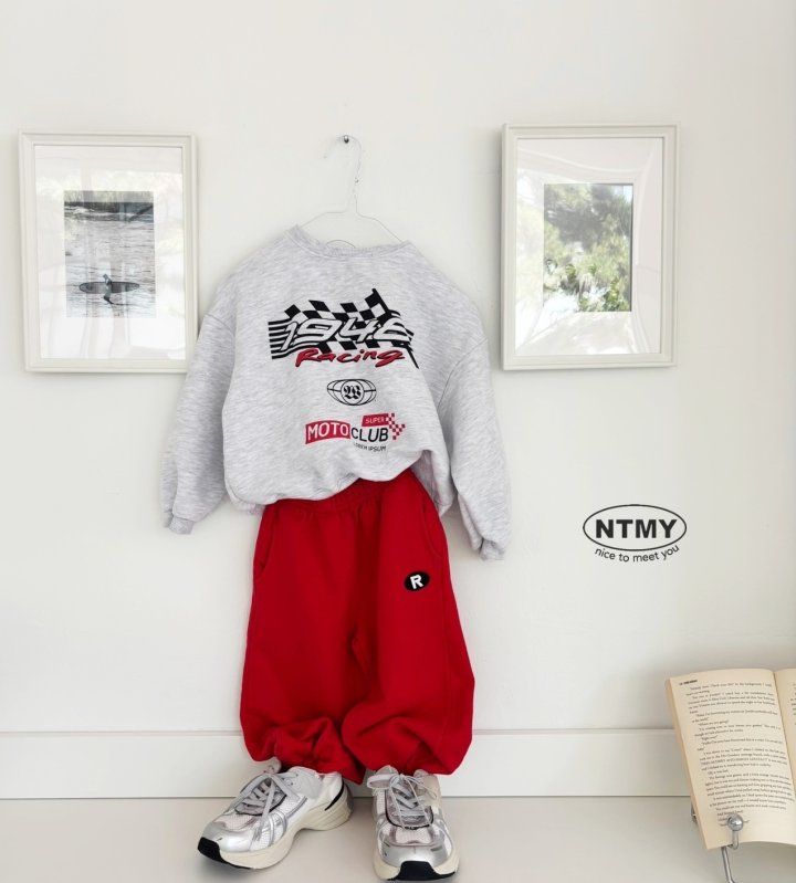 Nice To Meet You - Korean Children Fashion - #childrensboutique - 1948 Racing Sweatshirt - 8
