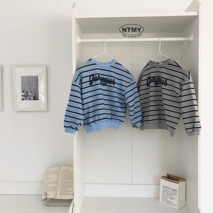 Nice To Meet You - Korean Children Fashion - #childrensboutique - Gogo ST Sweatshirt - 7