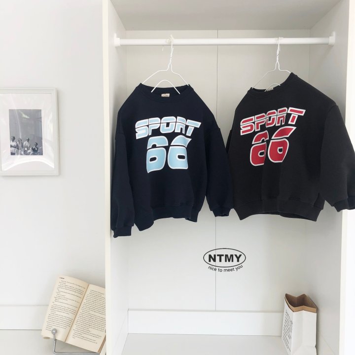 Nice To Meet You - Korean Children Fashion - #childrensboutique - 66 Sports Sweatshirt - 2