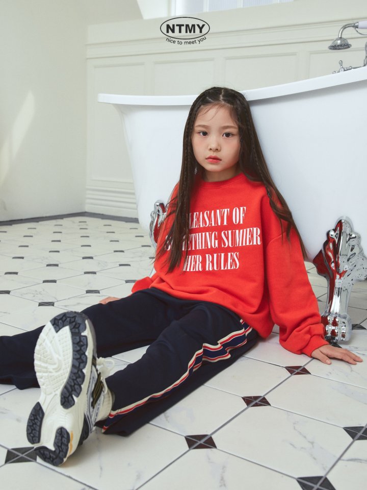Nice To Meet You - Korean Children Fashion - #childrensboutique - Something Sweatshirt - 10