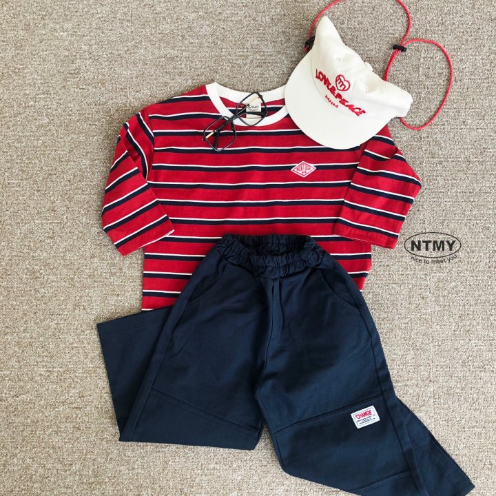 Nice To Meet You - Korean Children Fashion - #childrensboutique - Jelly Stripe Sweatshirt - 6