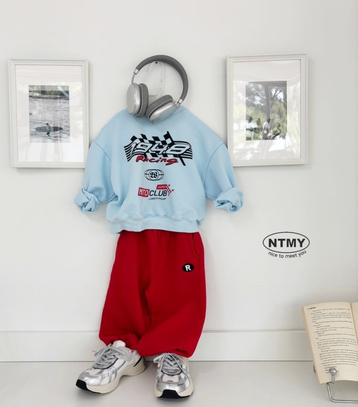 Nice To Meet You - Korean Children Fashion - #designkidswear - 1948 Racing Sweatshirt - 9