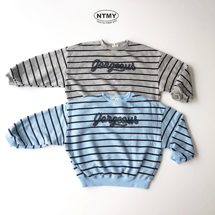 Nice To Meet You - Korean Children Fashion - #designkidswear - Gogo ST Sweatshirt - 8