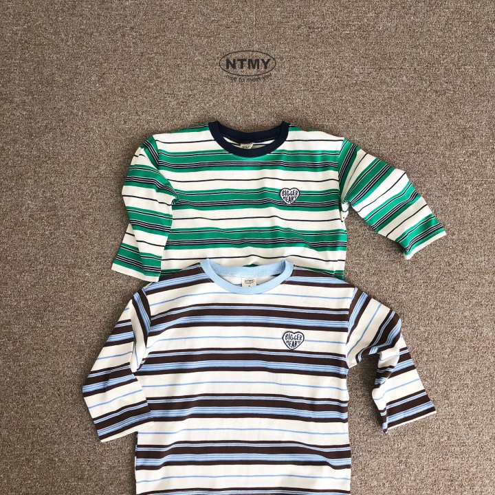 Nice To Meet You - Korean Children Fashion - #designkidswear - Ricky Stripe Tee - 5