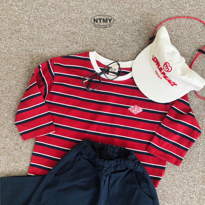 Nice To Meet You - Korean Children Fashion - #designkidswear - Jelly Stripe Sweatshirt - 7
