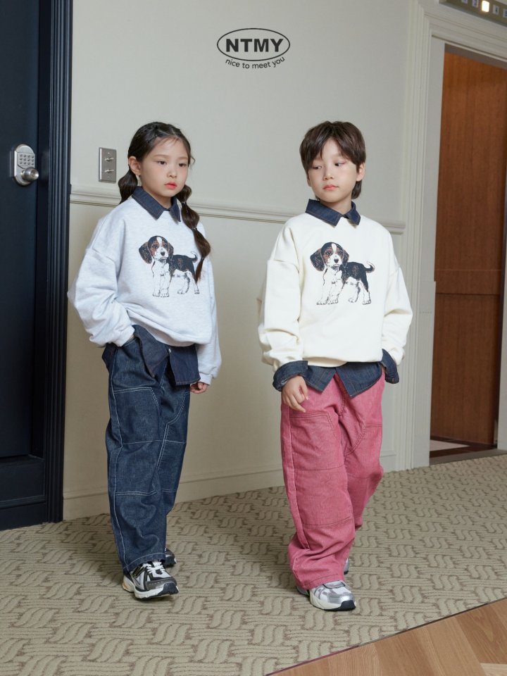 Nice To Meet You - Korean Children Fashion - #discoveringself - Corduroy Denim Pants - 12