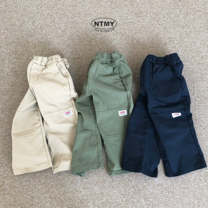 Nice To Meet You - Korean Children Fashion - #discoveringself - Twill Change Pants - 11