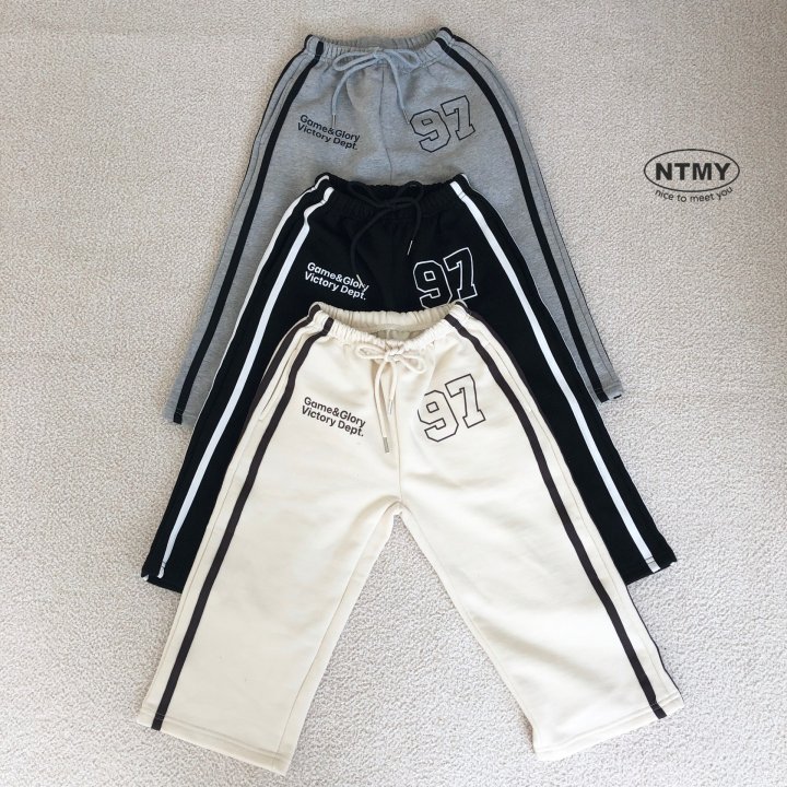 Nice To Meet You - Korean Children Fashion - #discoveringself - Tori Tape Pants - 3