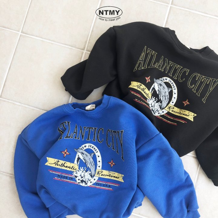 Nice To Meet You - Korean Children Fashion - #discoveringself - Atlan Sweatshirt