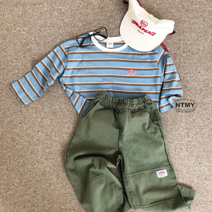 Nice To Meet You - Korean Children Fashion - #discoveringself - Jelly Stripe Sweatshirt - 8