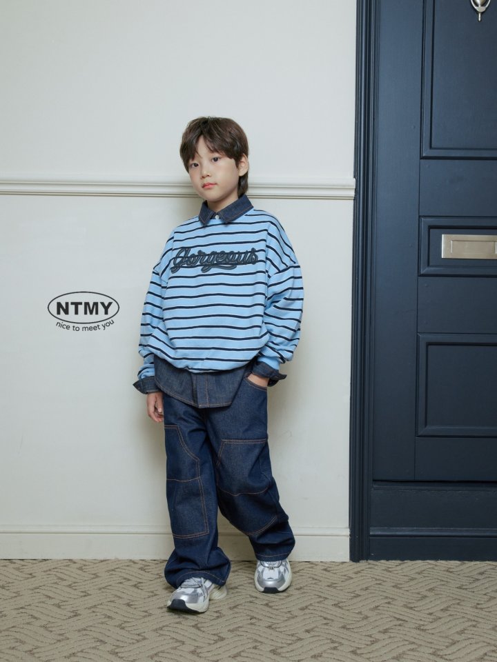Nice To Meet You - Korean Children Fashion - #fashionkids - Gogo ST Sweatshirt - 10