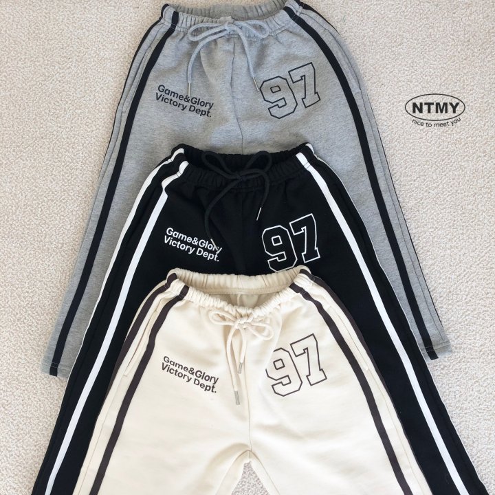 Nice To Meet You - Korean Children Fashion - #discoveringself - Tori Tape Pants - 4