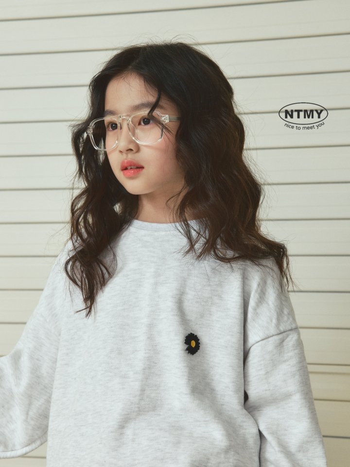 Nice To Meet You - Korean Children Fashion - #fashionkids - Daisy Sweatshirt - 11