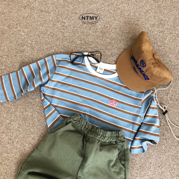 Nice To Meet You - Korean Children Fashion - #fashionkids - Jelly Stripe Sweatshirt - 9