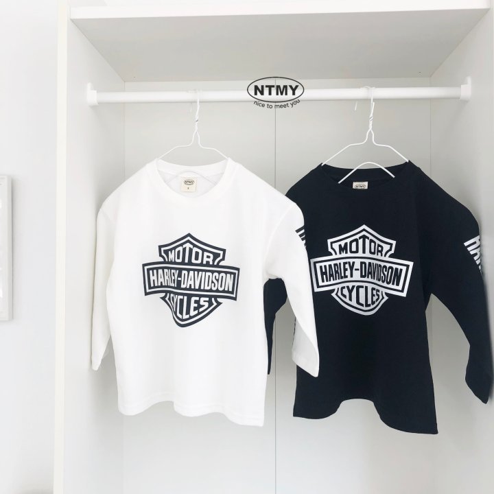 Nice To Meet You - Korean Children Fashion - #fashionkids - Bike Tee - 2