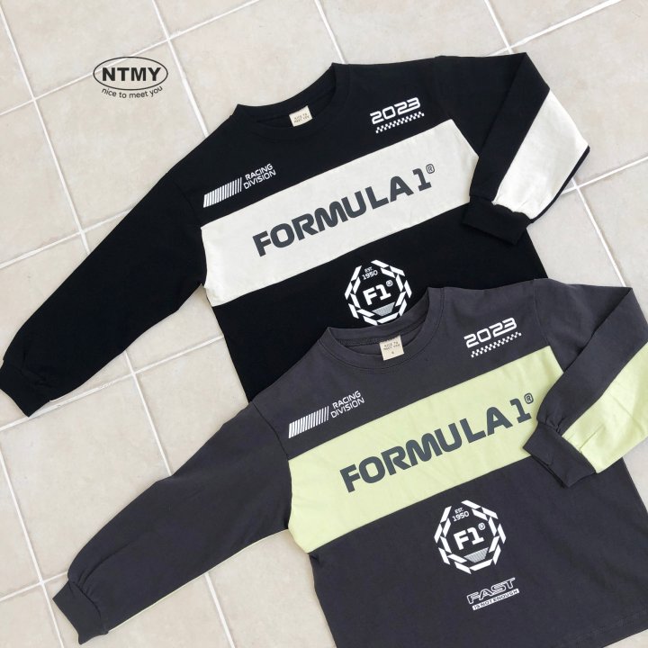 Nice To Meet You - Korean Children Fashion - #kidsshorts - F1 Tee - 7
