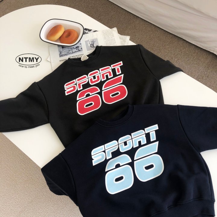 Nice To Meet You - Korean Children Fashion - #kidsstore - 66 Sports Sweatshirt - 7
