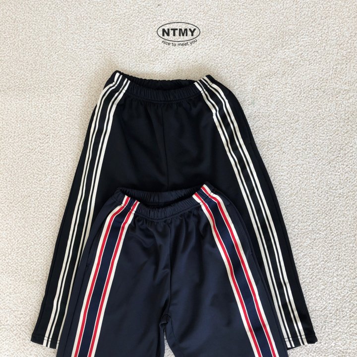 Nice To Meet You - Korean Children Fashion - #kidsstore - Monotrack Pants - 3
